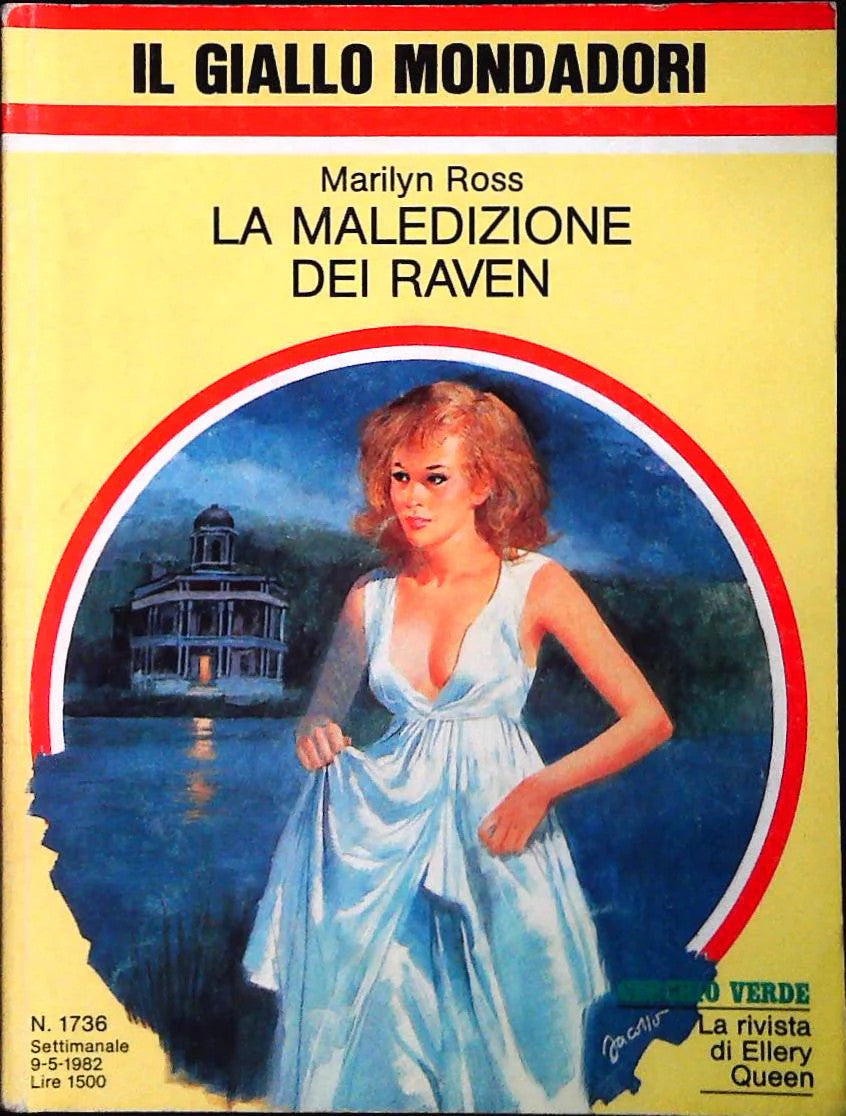 LA MALEDIZIONE DEI RAVEN - MARILYN ROSS - GIALLO MONDADORI N. 1736