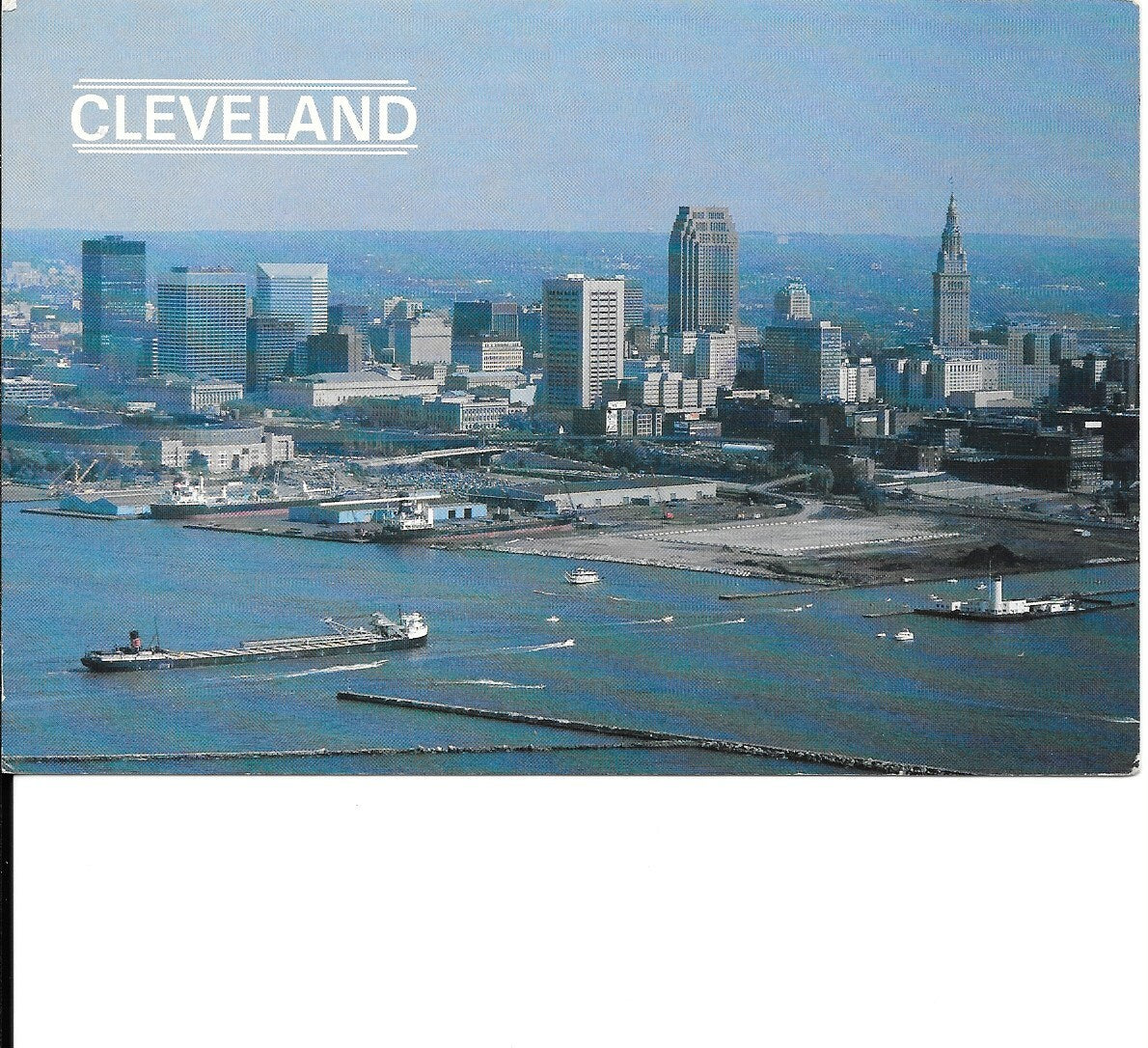 CLEVELAND - OHIO - VEDUTA AEREA - V1990