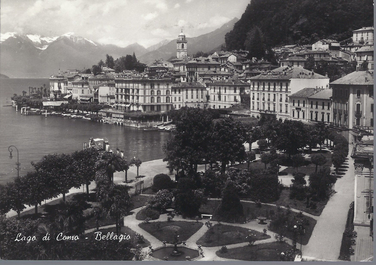 BELLAGIO - LAGO DI COMO - V 1957