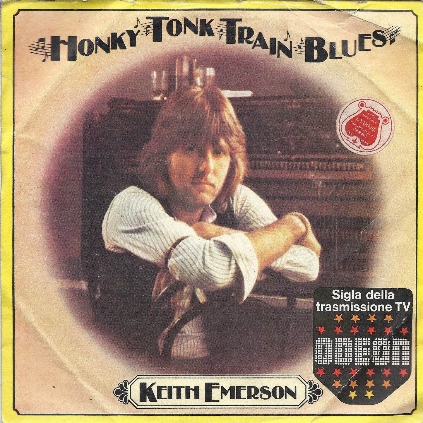 HONKY TONK TRAIN BLUES - BARRELHOUSE SHAKE-DOWN == KEITH EMERSON