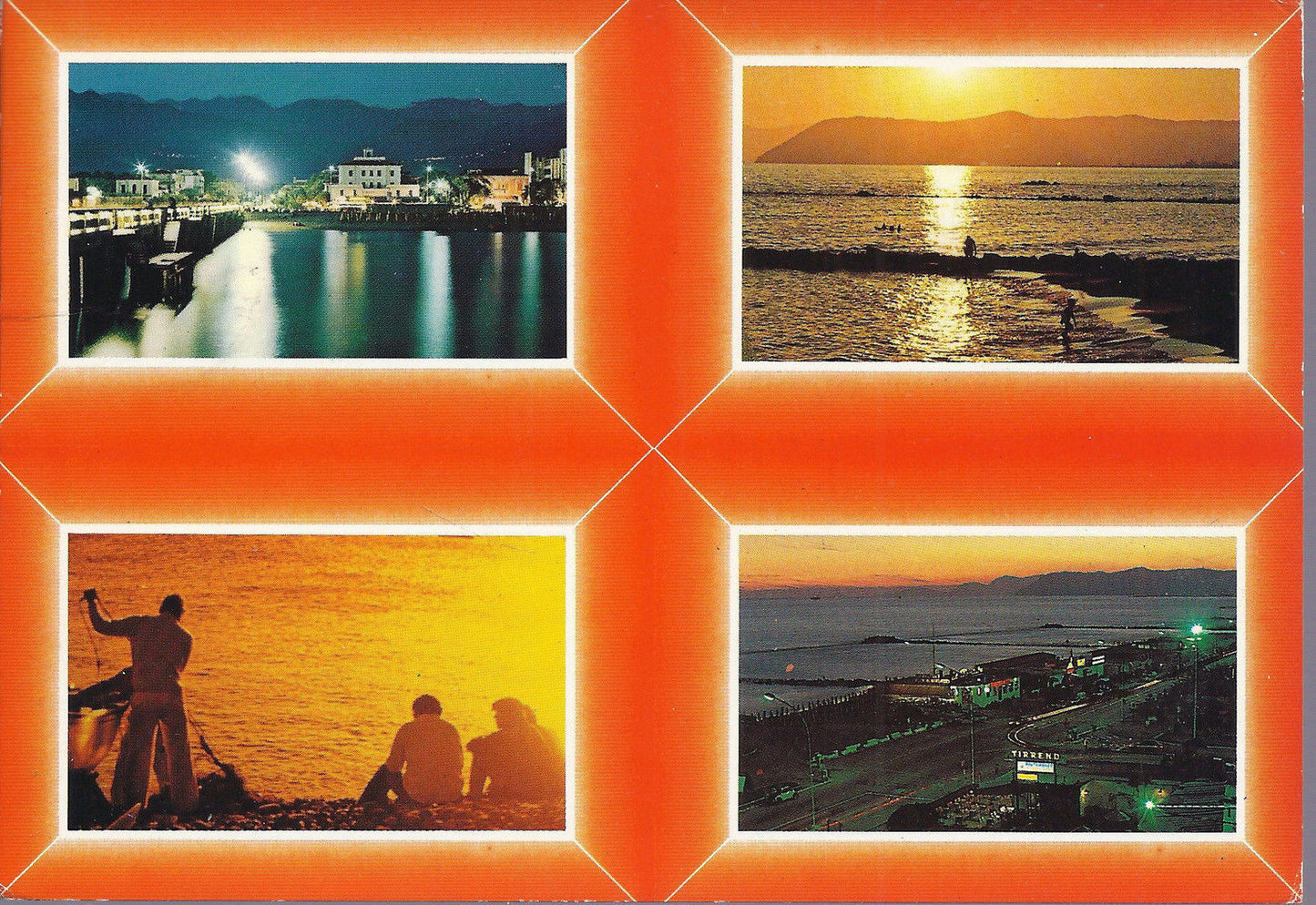 MARINA DI MASSA - 4 VEDUTE - V 1987 - FG