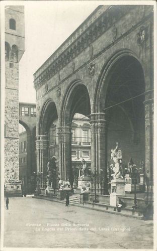 FIRENZE - LOGGIA DEI PRIORI DETTA DEI LANZI (ORCAGNA) - NV