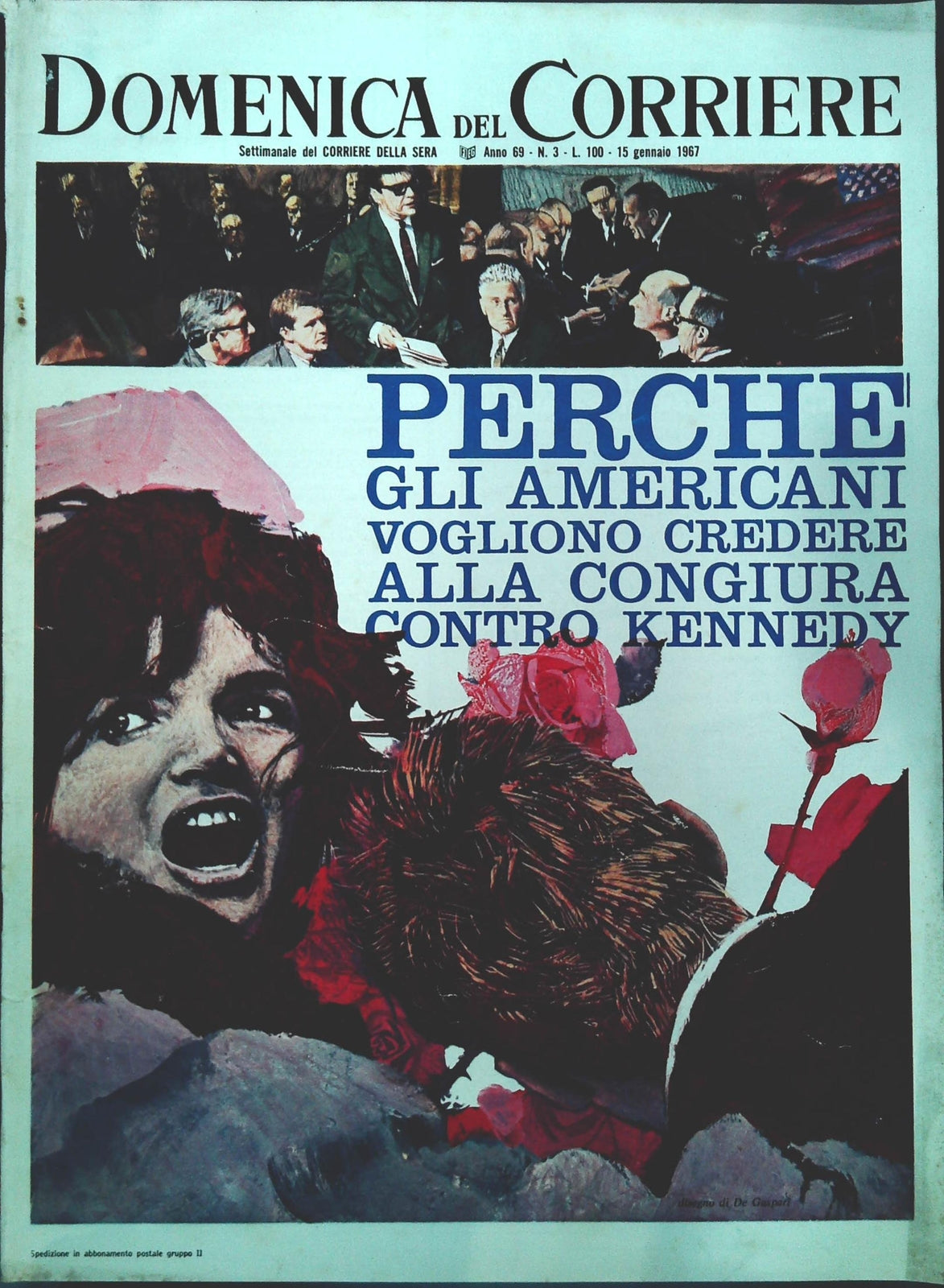 DOMENICA DEL CORRIERE N.3 - 15 GENNAIO 1967