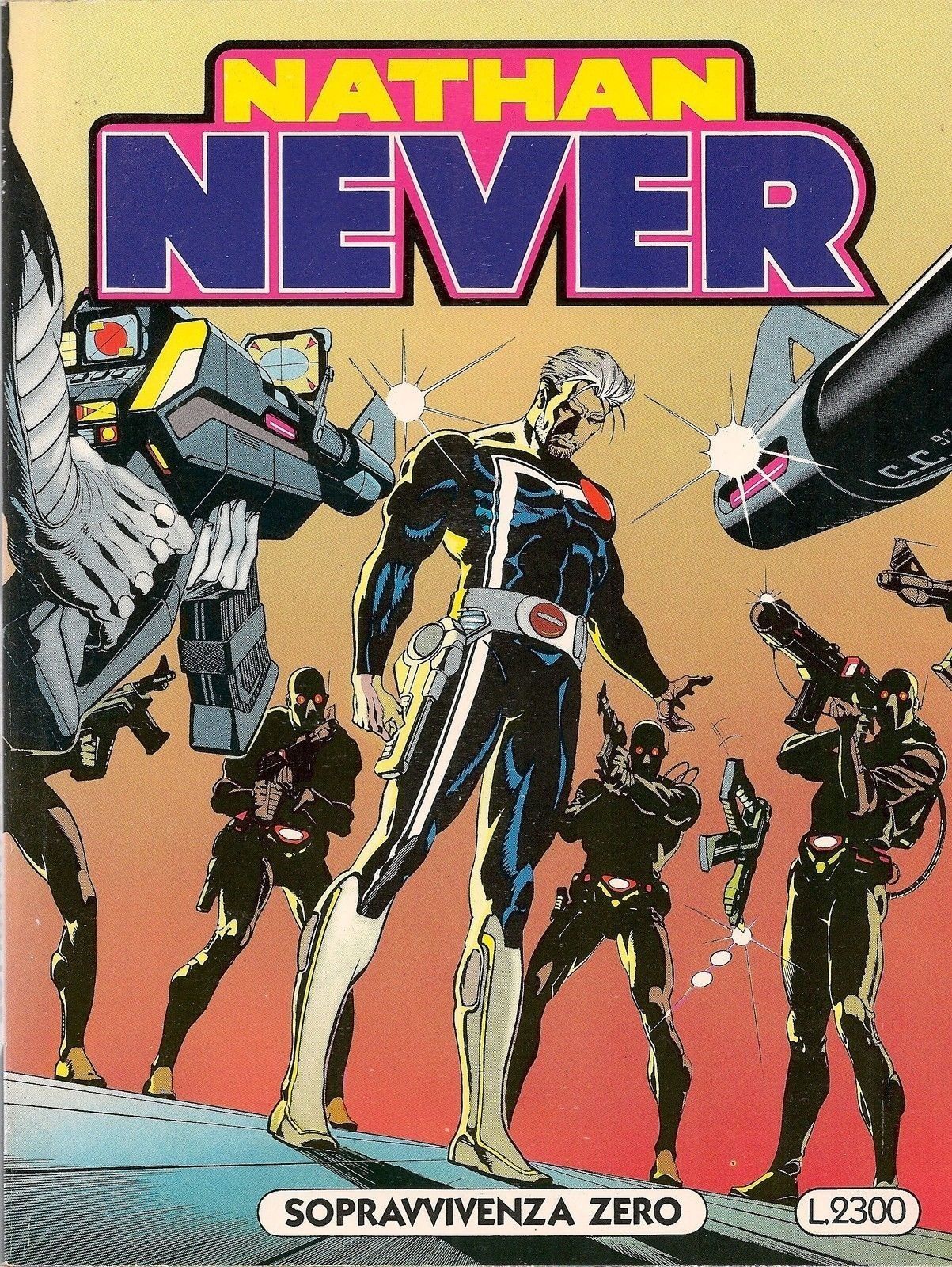 NATHAN NEVER N° 17 - SOPRAVVIVENZA ZERO - prima edizione