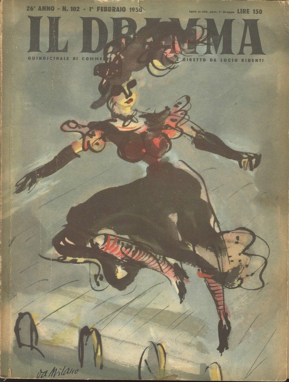 IL DRAMMA N 102 1 FEBBRAIO 1950 - AA.VV.