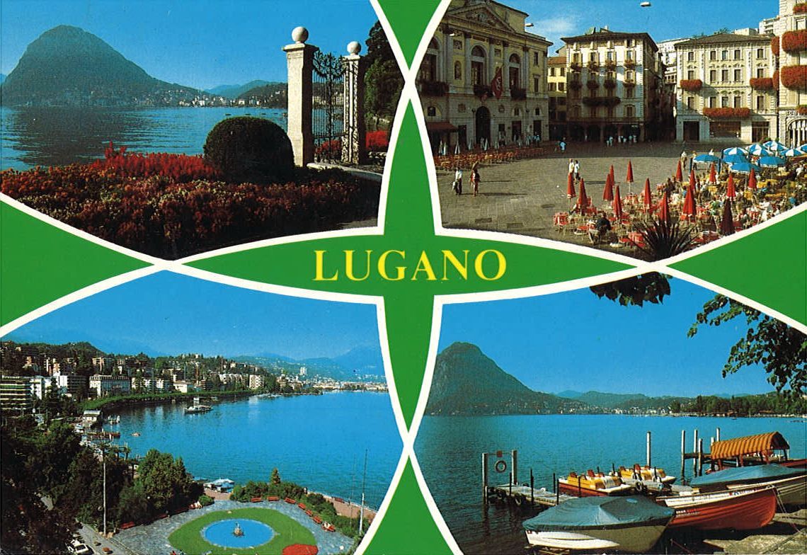 LUGANO - 4VEDUTE - V1993