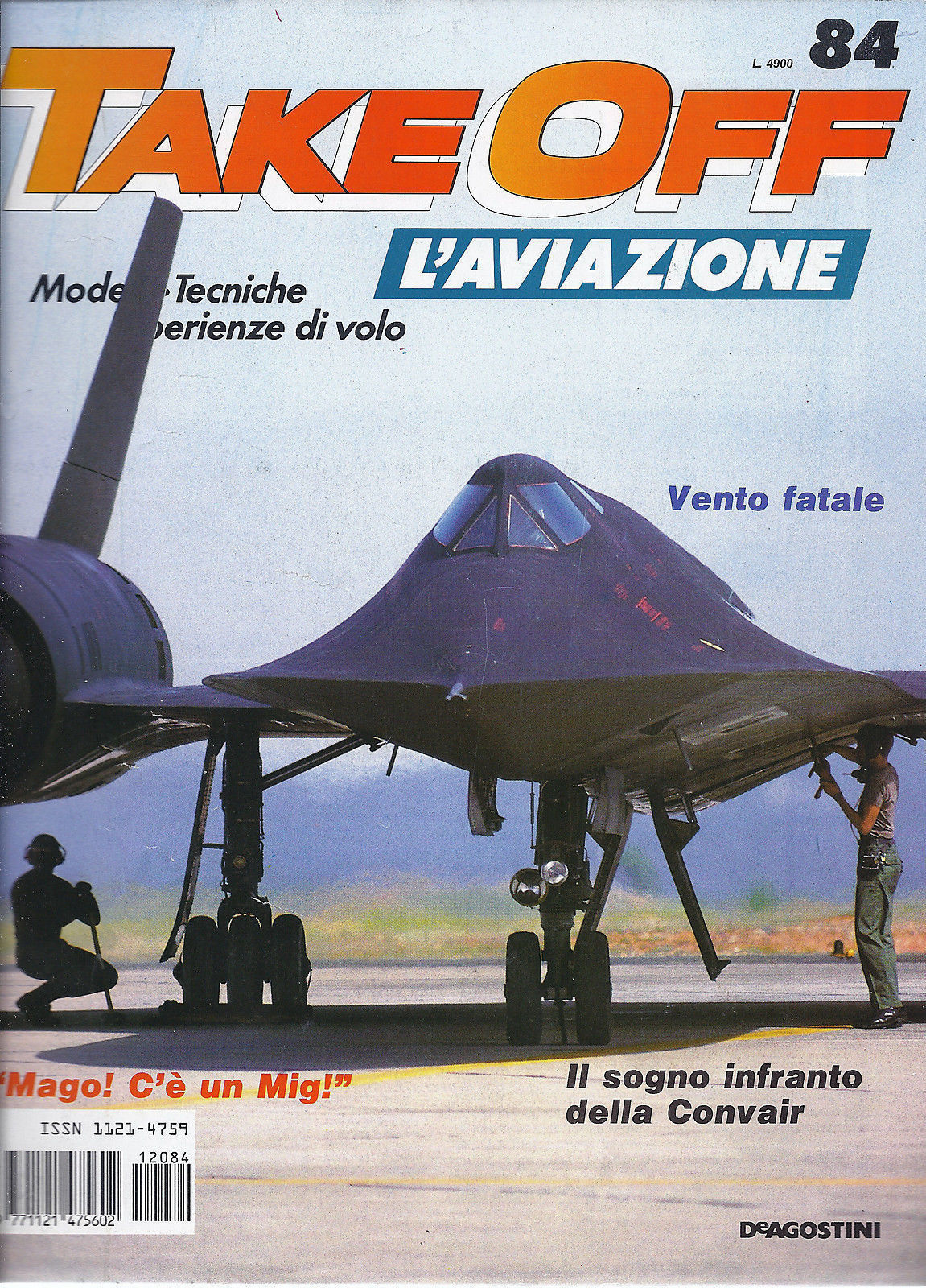 TAKE OFF L'AVIAZIONE - fascicolo 84