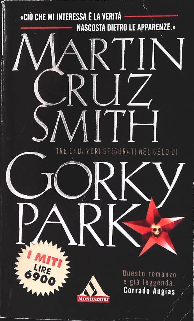 GORKY PARK - MARTIN CRUZ SMITH - MONDADORI 1998 - OUTLET DEL LIBRO
