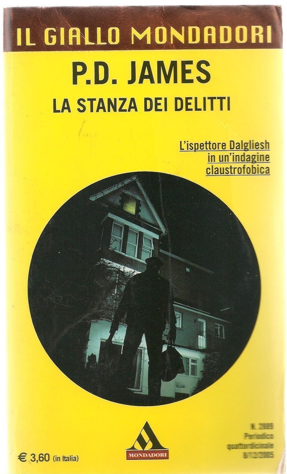 LA STANZA DEI DELITTI - P.D. JAMES - GIALLO MONDADORI N. 2889