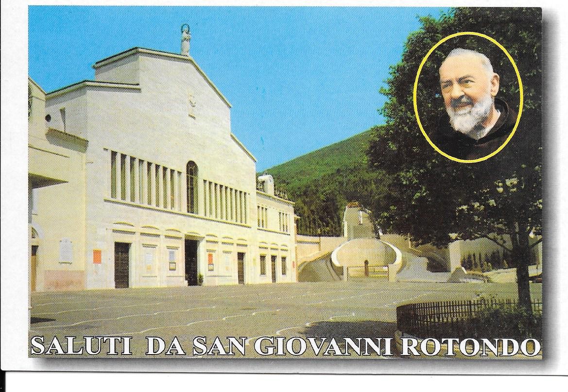 SALUTI DA SAN GIOVANI ROTONDO - NV