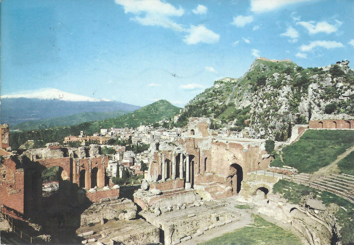 TAORMINA - TEATRO GRECO-ROMANO - V1975