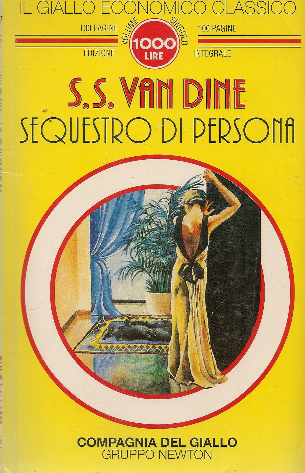 SEQUESTRO DI PERSONA - S.S. VAN DINE - COMPAGNIA DEL GIALLO N. 67