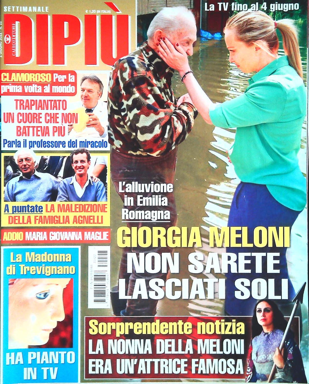 DI PIU' 2 GIUGNO 2023 - MELONI - FAMIGLIA AGNELLI - MARIA GIOVANNA MAGLIE