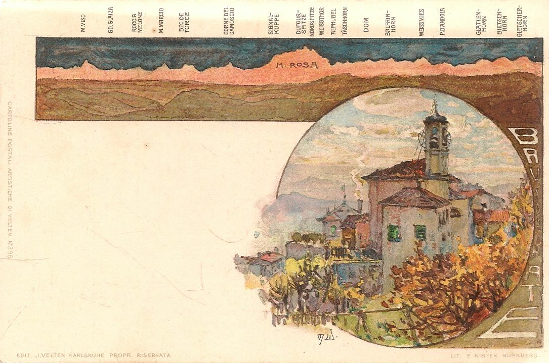 BRUNATE - DISEGNATA - V0901