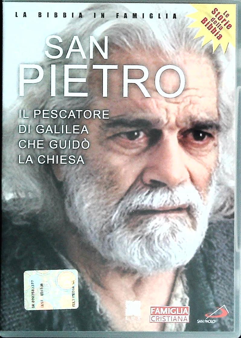 SAN PIETRO. IL PESCATORE DI GALILEA CHE GUIDO' LA CHIESA - DVD