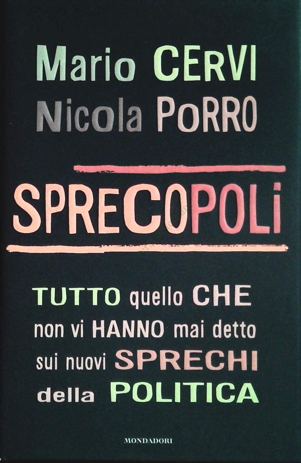 SPRECOPOLI - MARIO CERVI-NICOLA PORRO