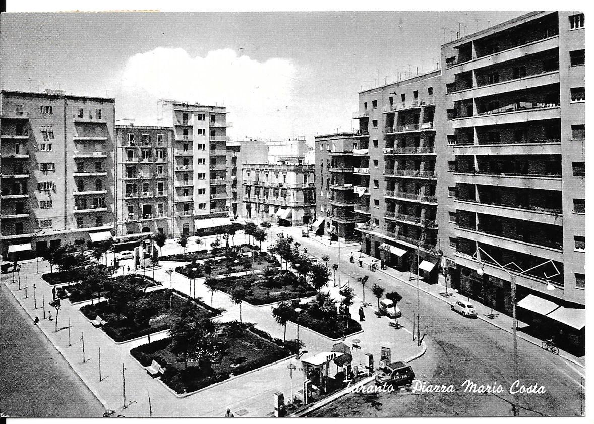 TARANTO - PIAZZA MARIO COSTA - V1967