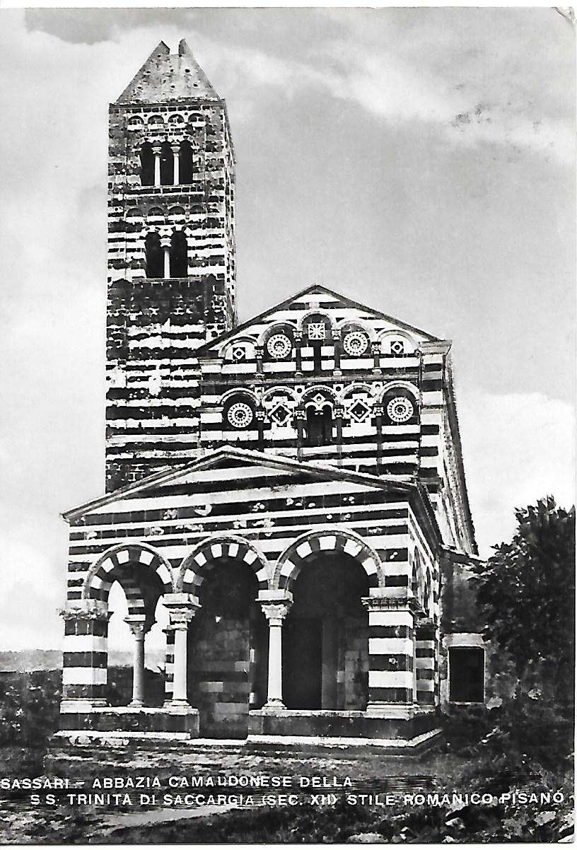 SASSARI - ABBAZIA CAMALDONESE DELLA S.S. TRINITA - V1950