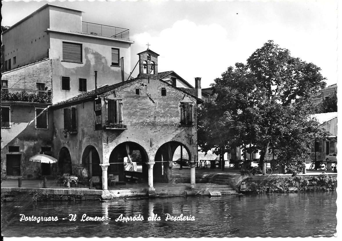 PORTOGRUARO - APPRODO ALLA PESCHERIA - V1967