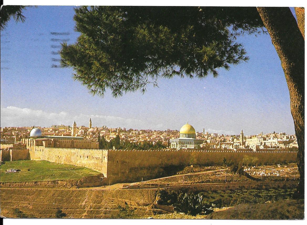 JERUSALEM -PANORAMA - V1972 - FG