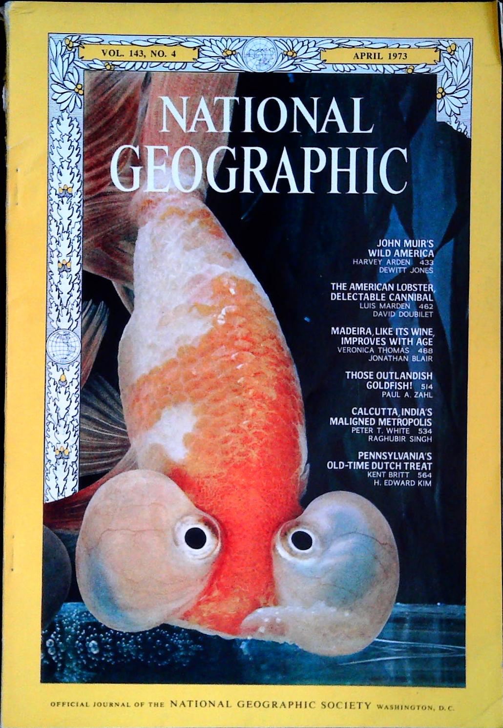 NATIONAL GEOGRAPHIC APRIL 1973 - ENGLISH TEXT