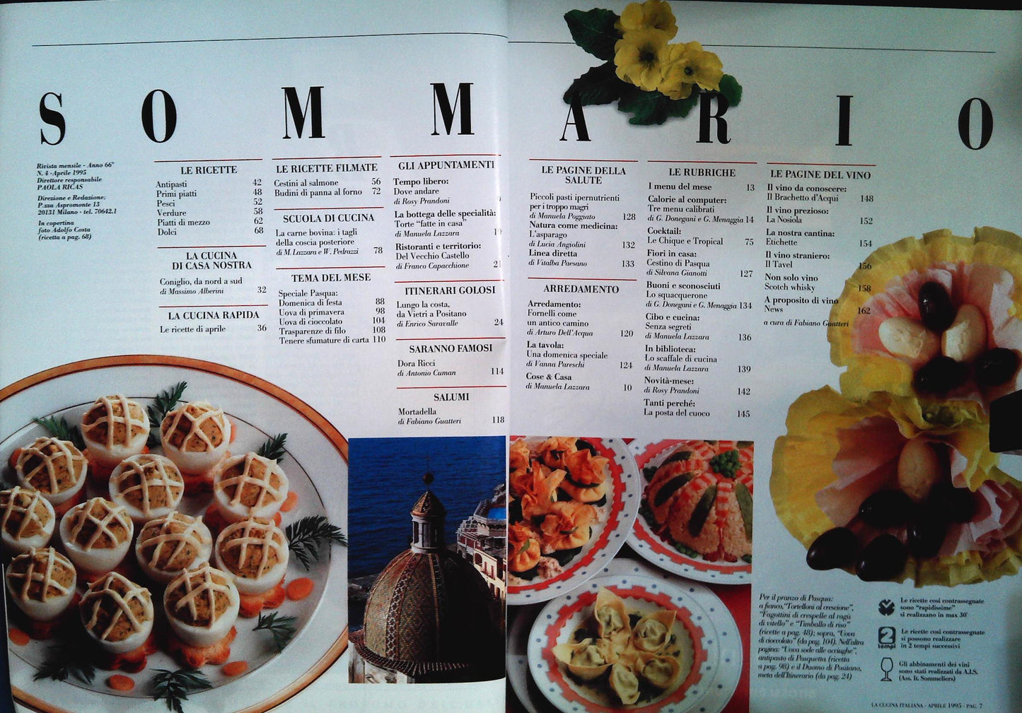 LA CUCINA ITALIANA - APRILE 1995