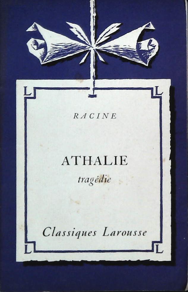 ATHALIE - RACINE - FRENCH TEXT