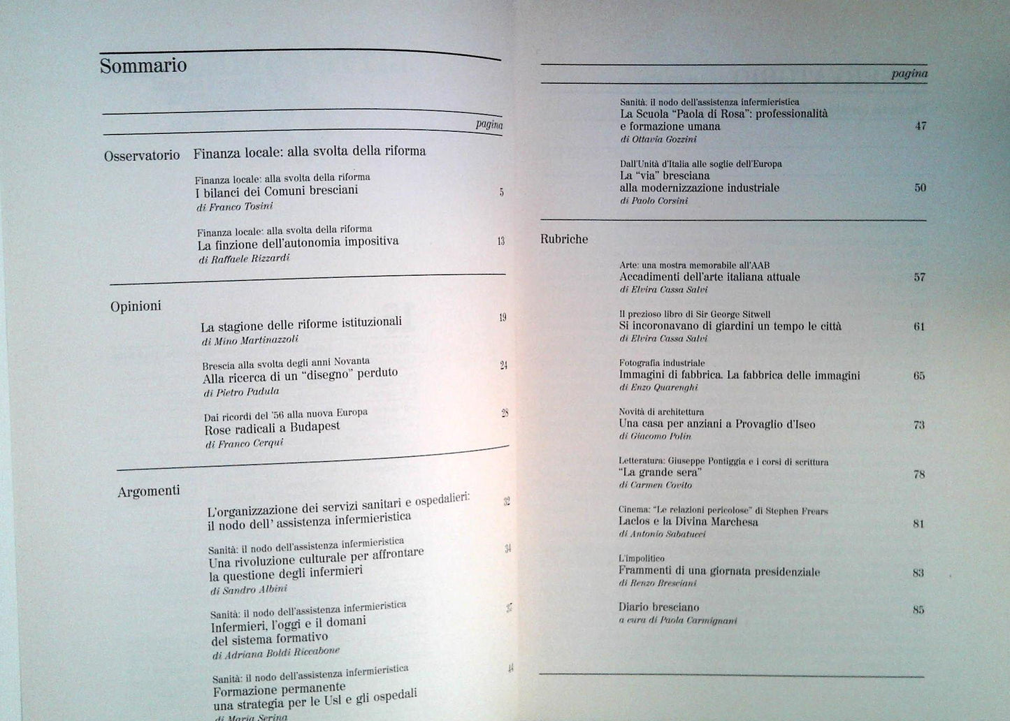 CITTA' E DINTORNI N. 15 - MAGGIO-GIUGNO 1989