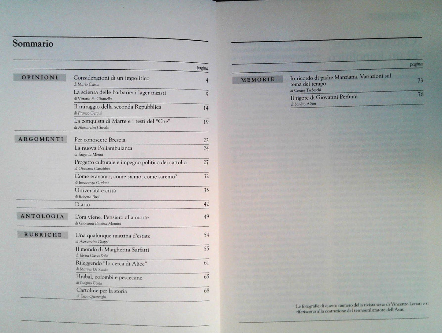 CITTA' E DINTORNI N. 60 - LUGLIO-AGOSTO 1997