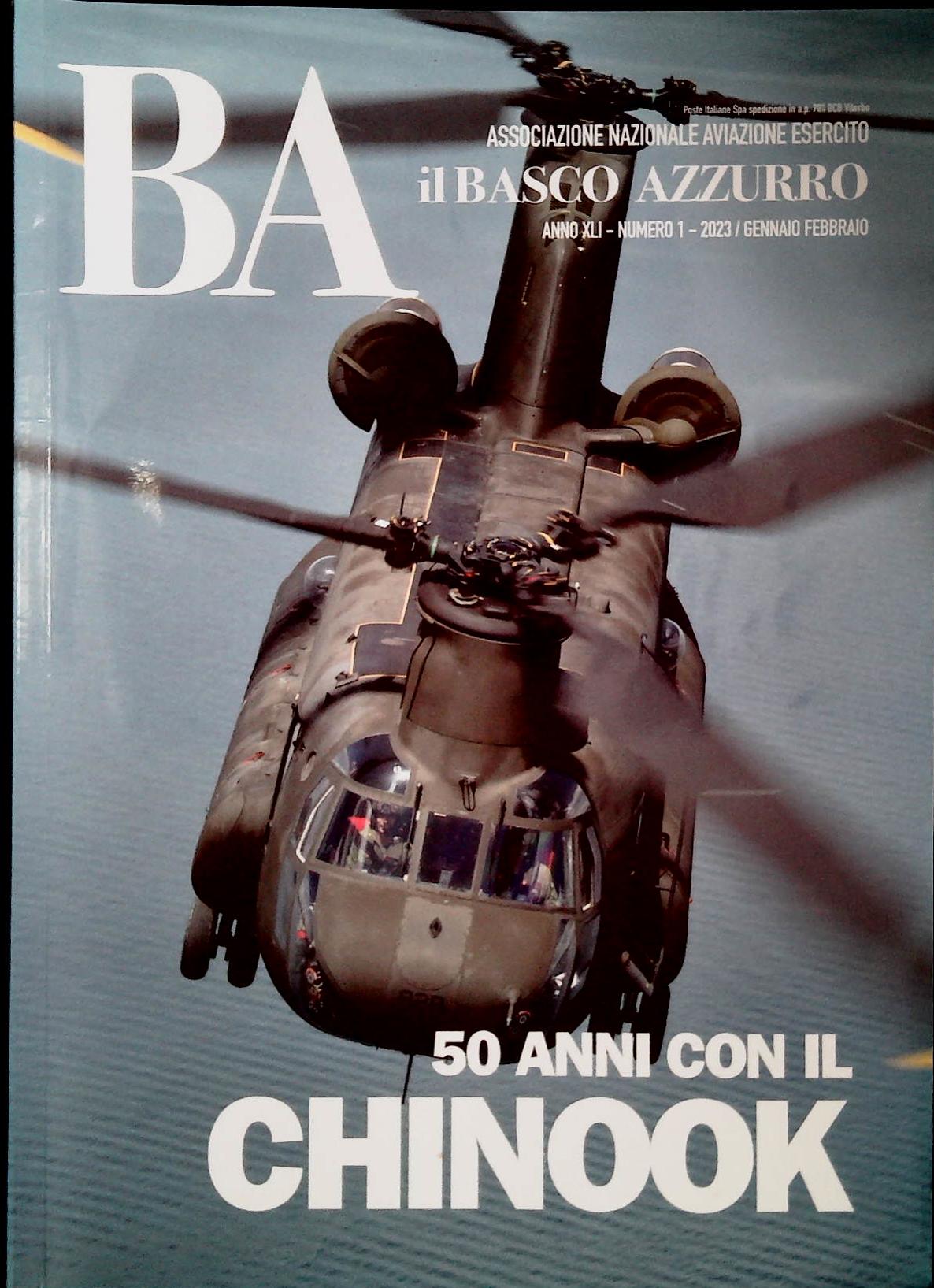 IL BASCO AZZURRO GENNAIO-FEBBRAIO 2023 - 50 ANNI DI CHINOOK
