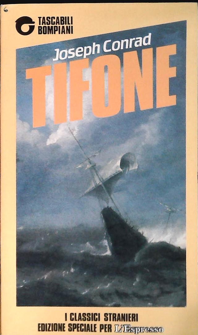 TIFONE CONRAD - BOMPIANI-L'ESPRESSO 1987 - OUTLET DEL LIBRO