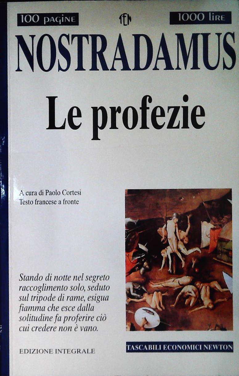 LE PROFEZIE - NOSTRADAMUS - NEWTON 1995 - OUTLET DEL LIBRO