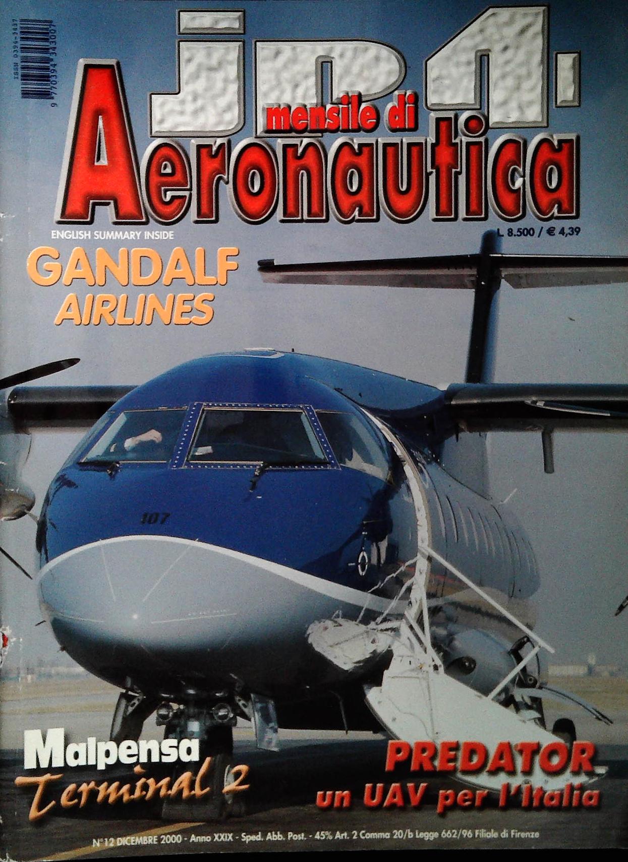 JP4 MENSILE DI AERONAUTICA - DICEMBRE 2000