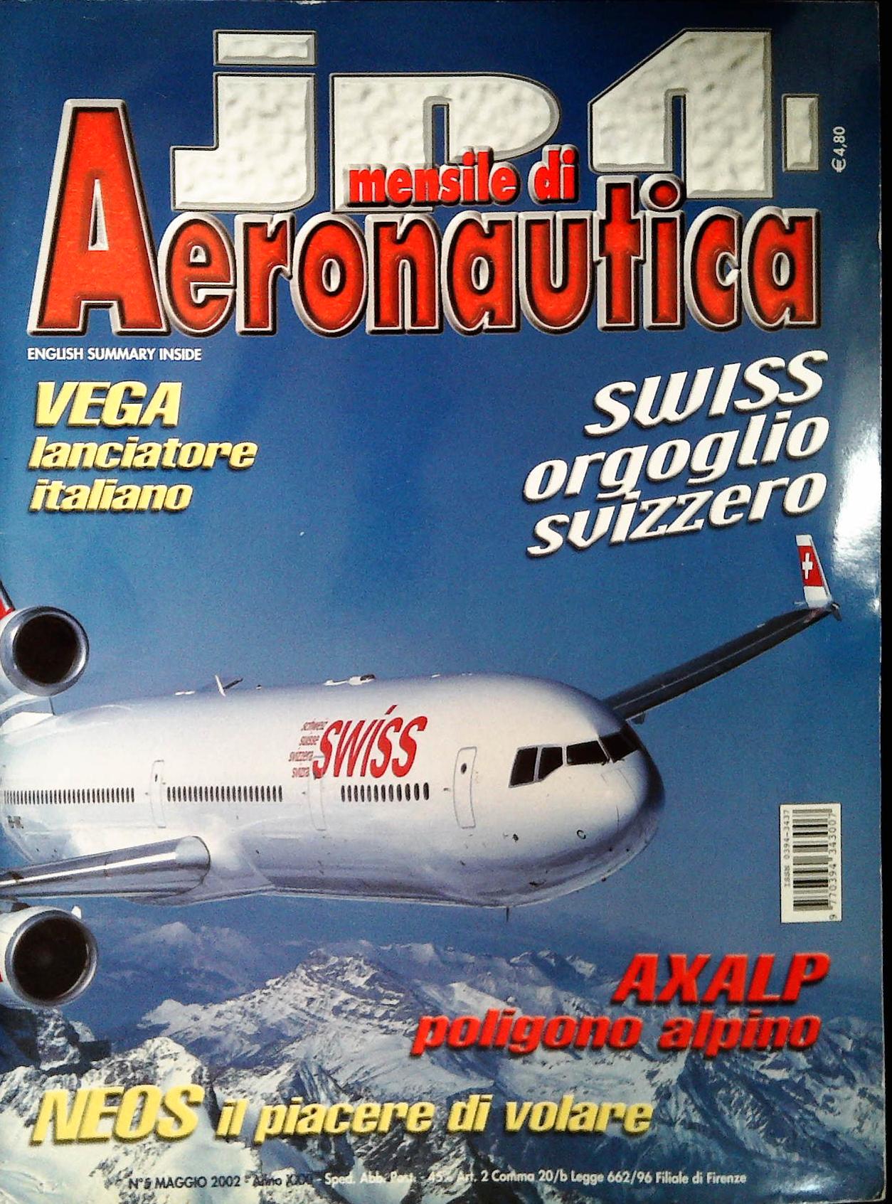 JP4 MENSILE DI AERONAUTICA - MAGGIO 2002