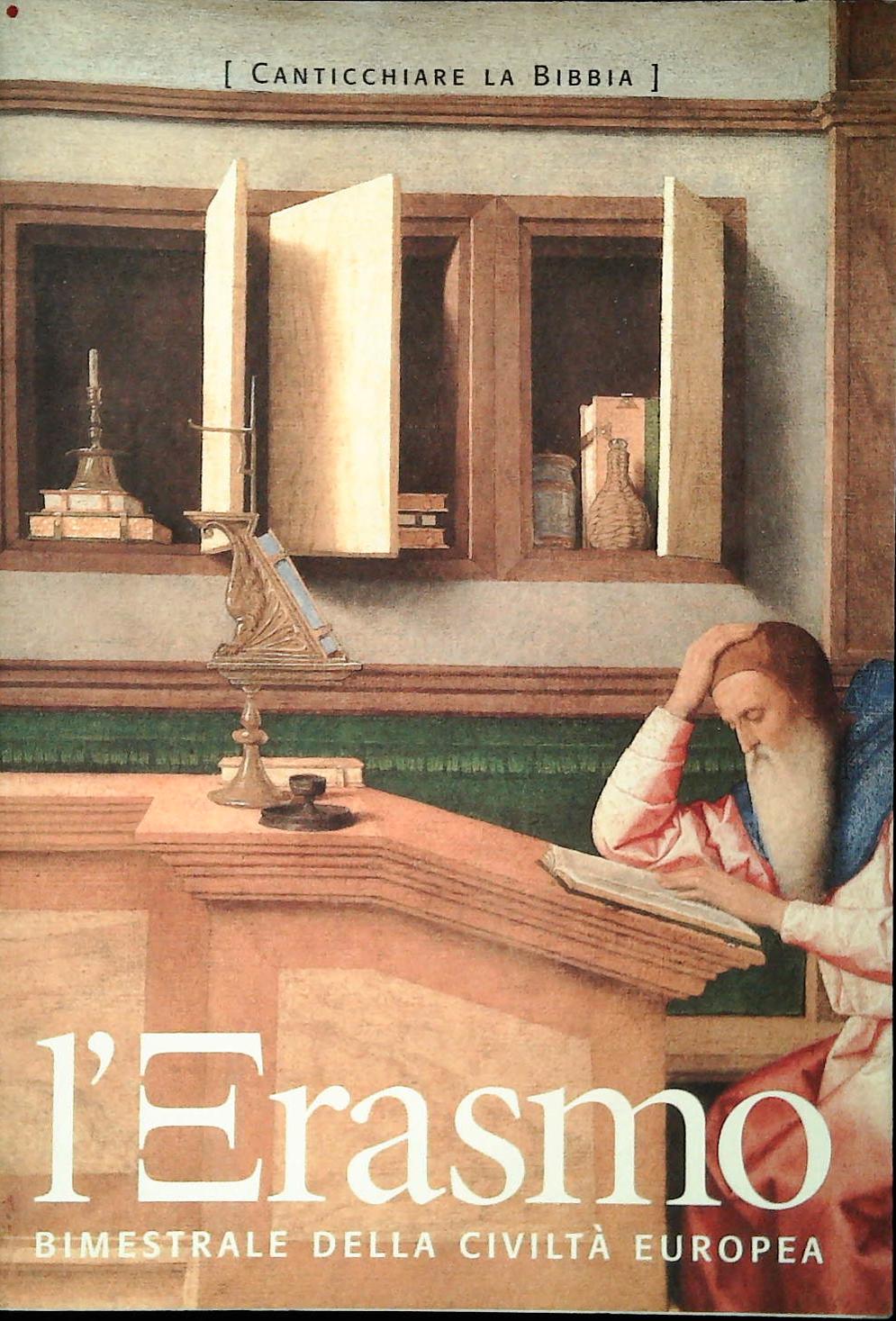 L'ERASMO N. 2 APRILE 2001 - CANTICCHIARE LA BIBBIA