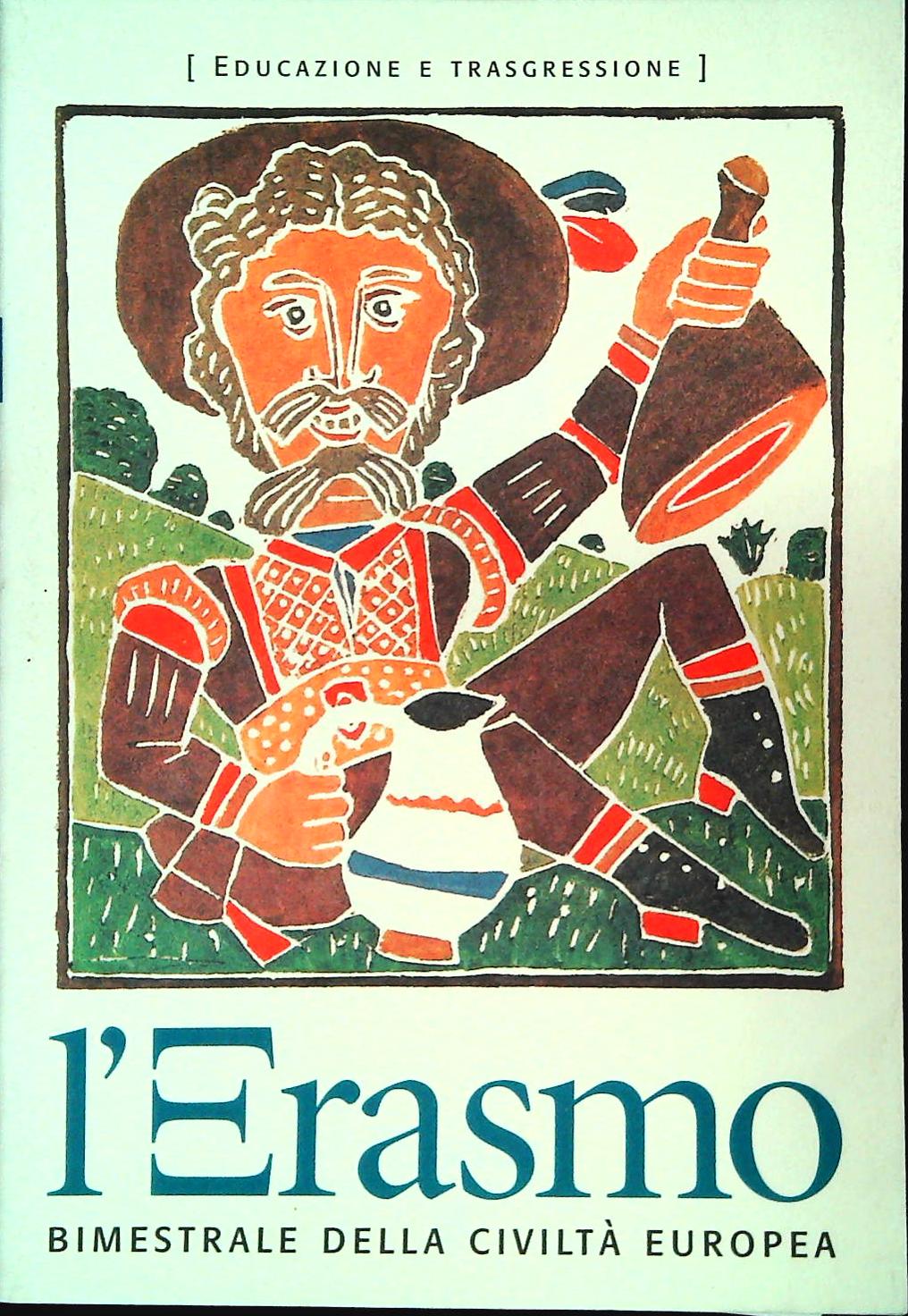 L'ERASMO N. 3 MAGGIO-GIUGNO 2001 - EDUCAZIONE TRASGRESSIONE