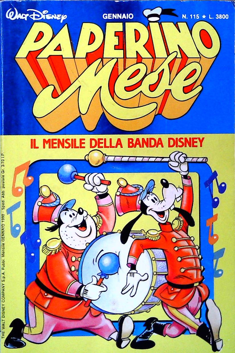 PAPERINO MESE N. 115 GENNAIO 1990