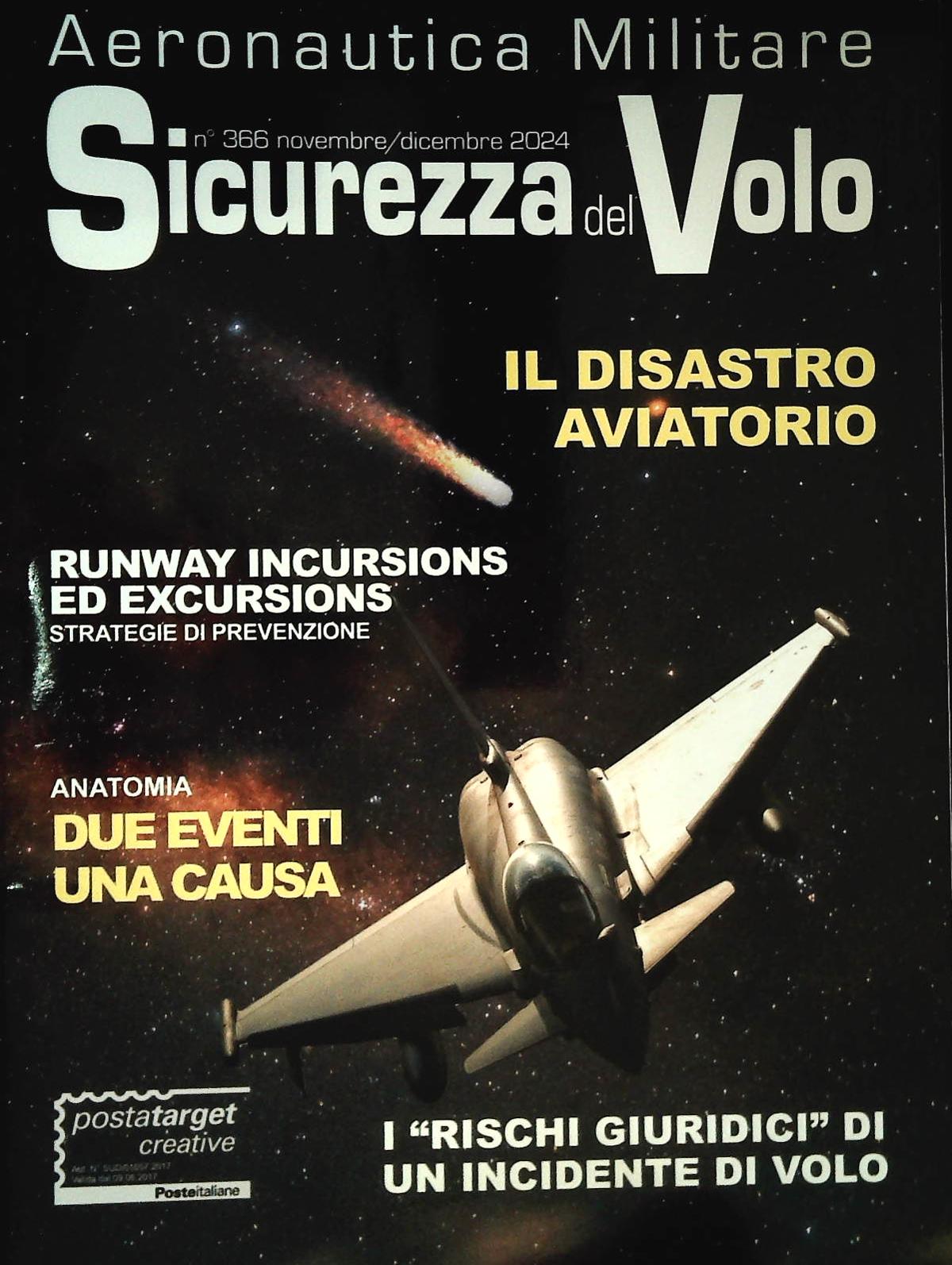 SICUREZZA DEL VOLO N. 366 - IL DISASTRO AVIATORIO