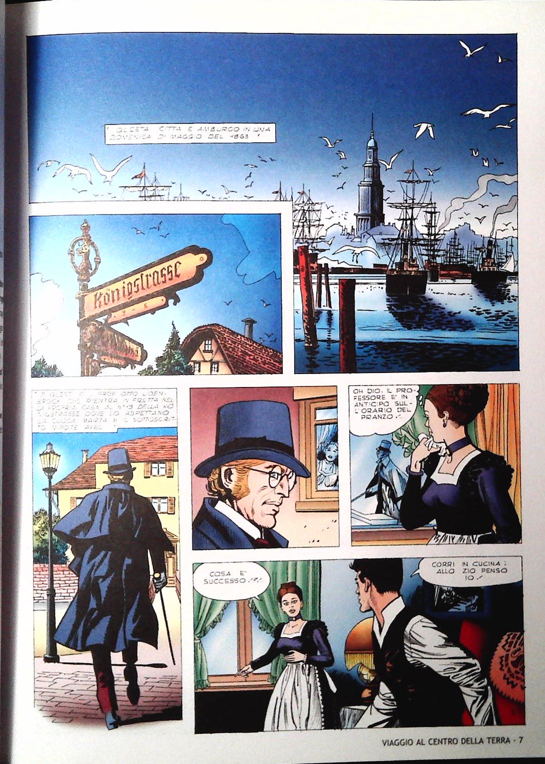 VIAGGIO AL CENTRO DELLA TERRA - VERNE - RUDOLPH-RENATO POLESE