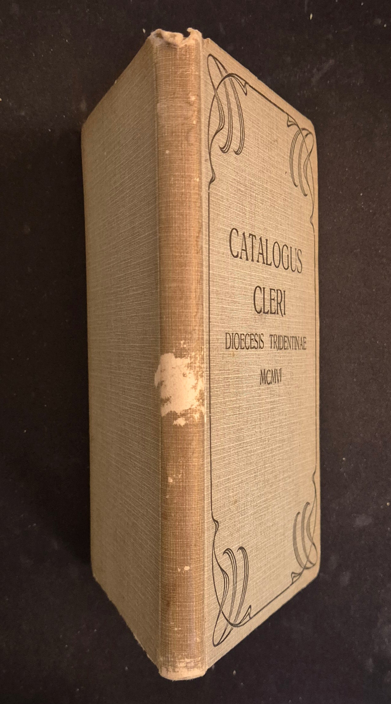 CATALOGUS CLERI DIOCESIS TRDENTINAE 1906