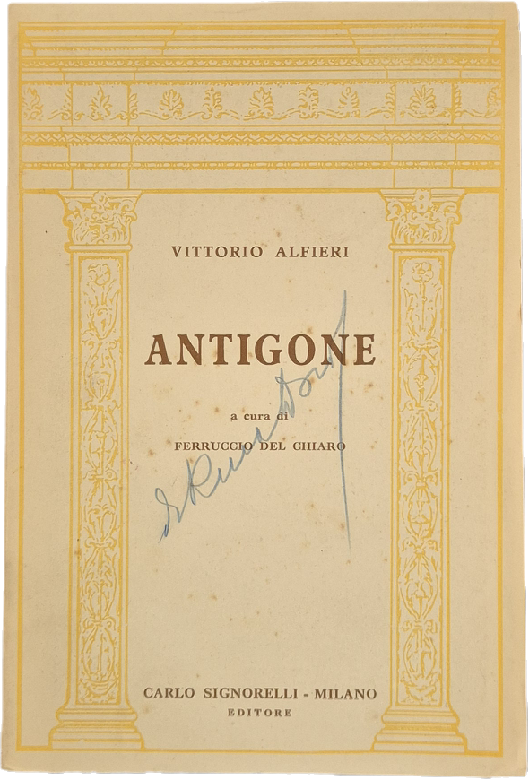 ANTIGONE - VITTORIO ALFIERI