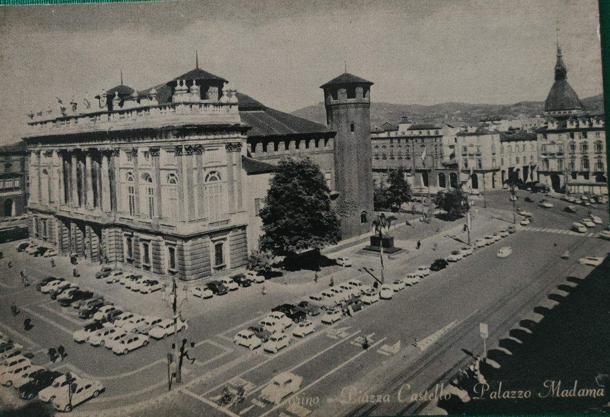 TORINO - PIAZZA CASTELLO E PALAZZO MADAMA - NV - FG