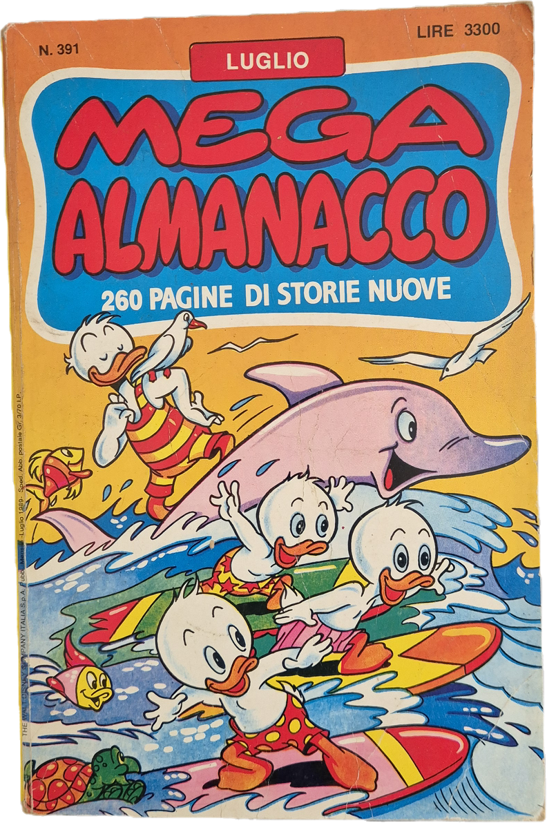 MEGA ALMANACCO N. 391 - LUGLIO 1989