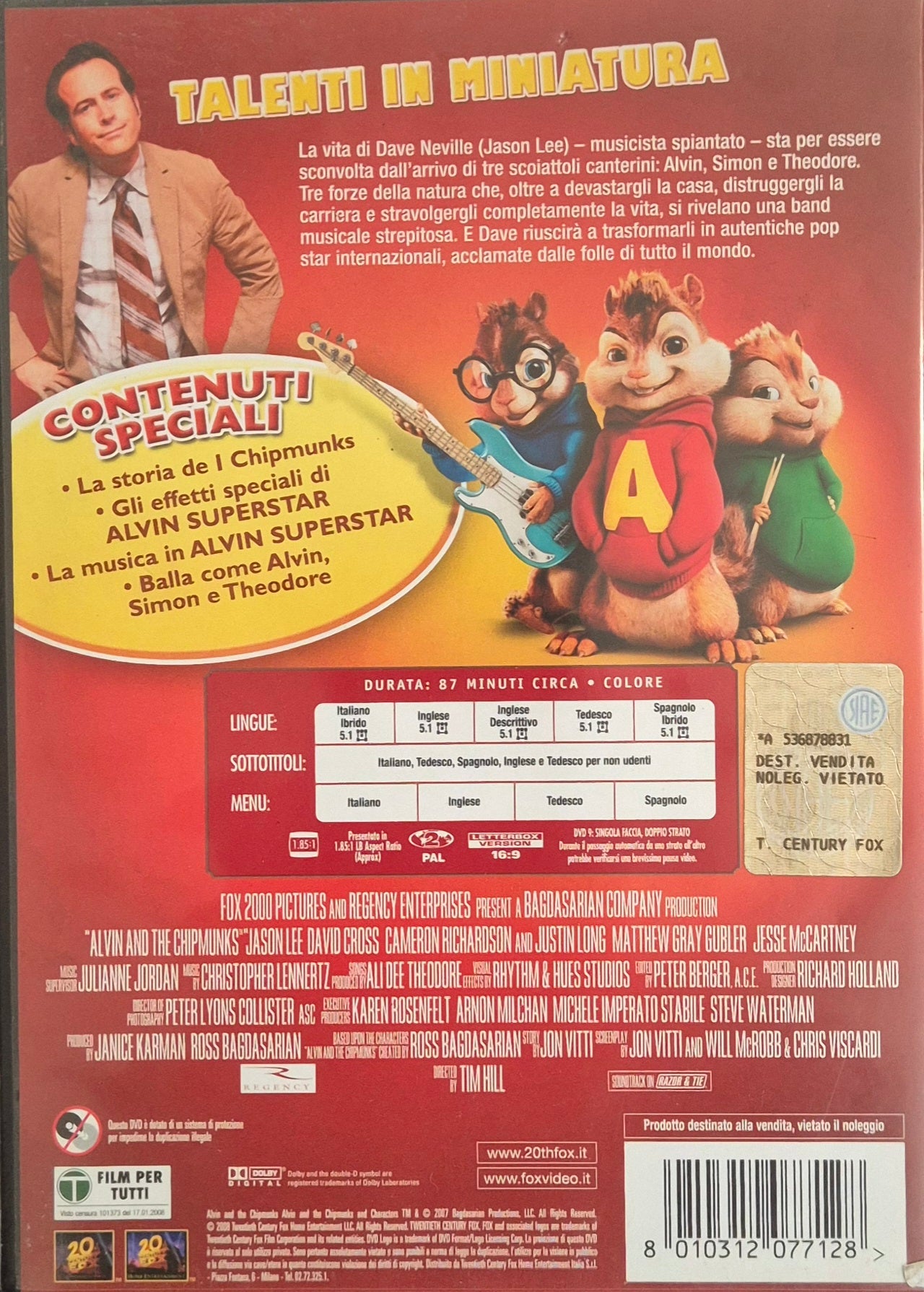 ALVIN SUPERSTAR - DVD