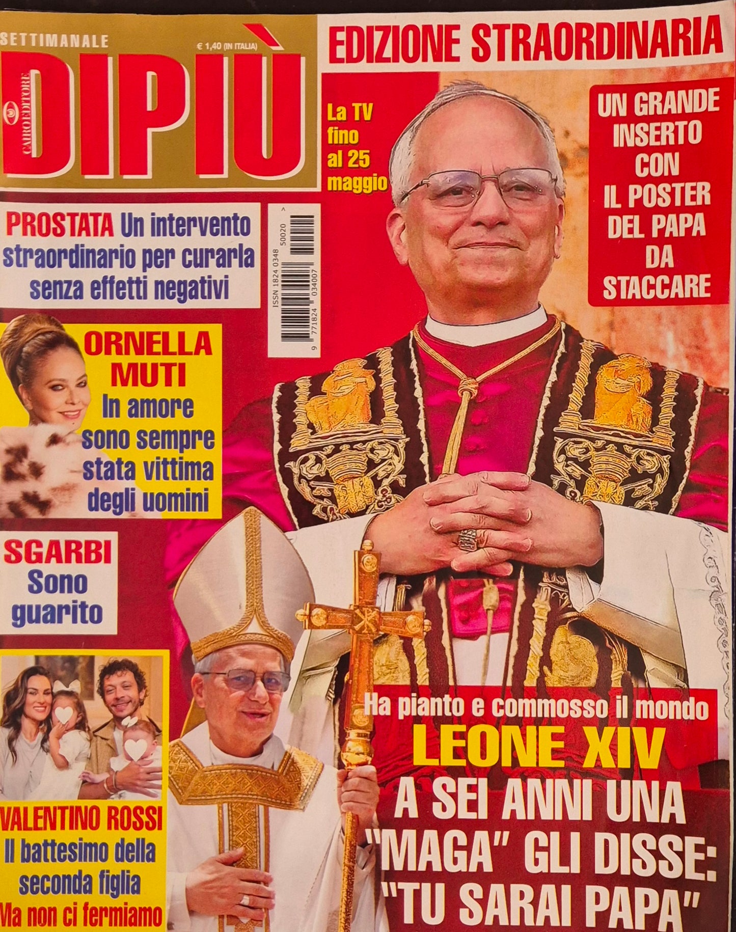 DI PIU' 23 MAGGIO 2025 - LEONE XVI-MUTI-SGARBI-OUTLET DEL LIBRO