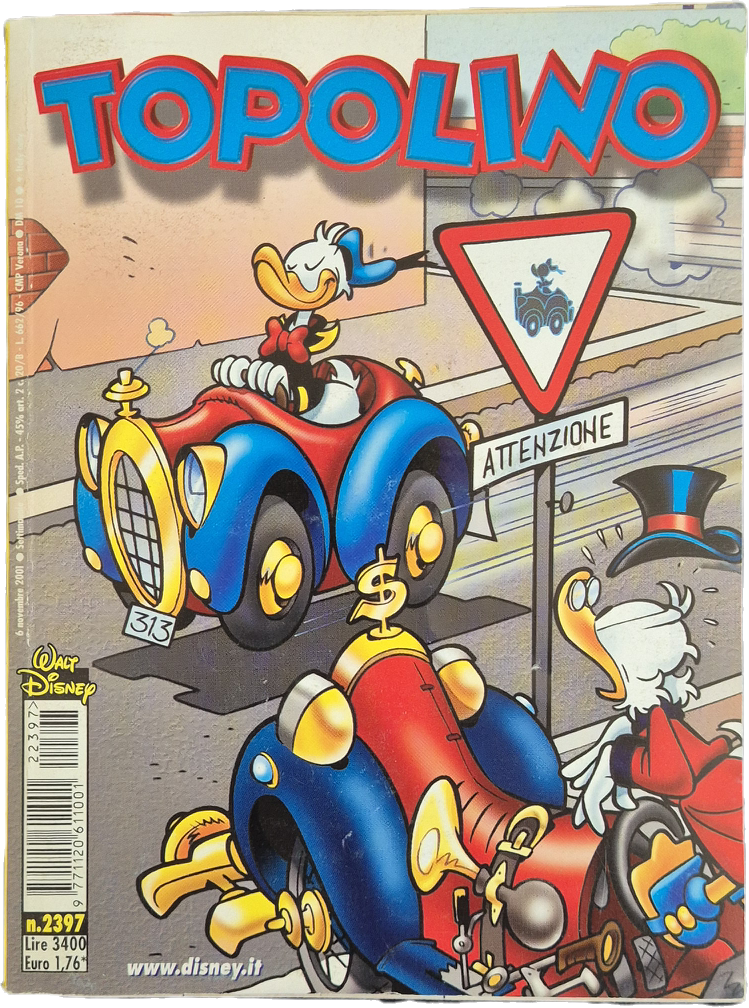 TOPOLINO N. 2397 - 6 NOVEMBRE 2001