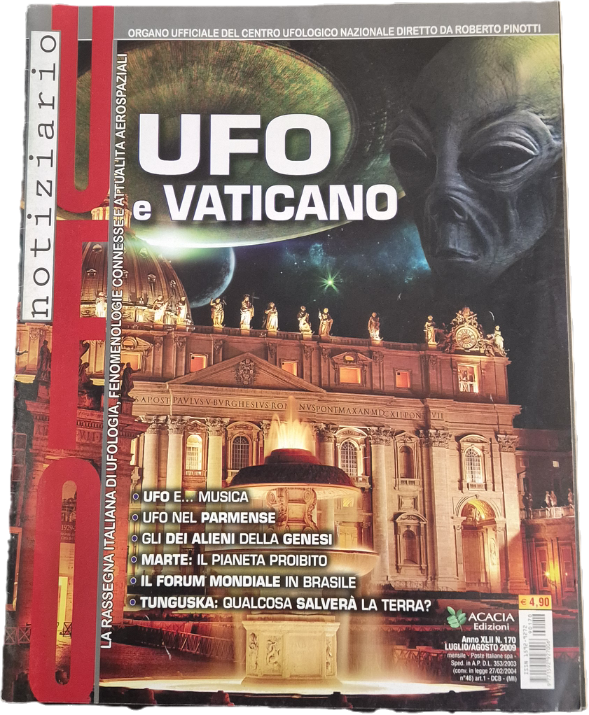 NOTIZIARIO UFO - LUGLIO-AGOSTO 2009 - UFO E VATICANO