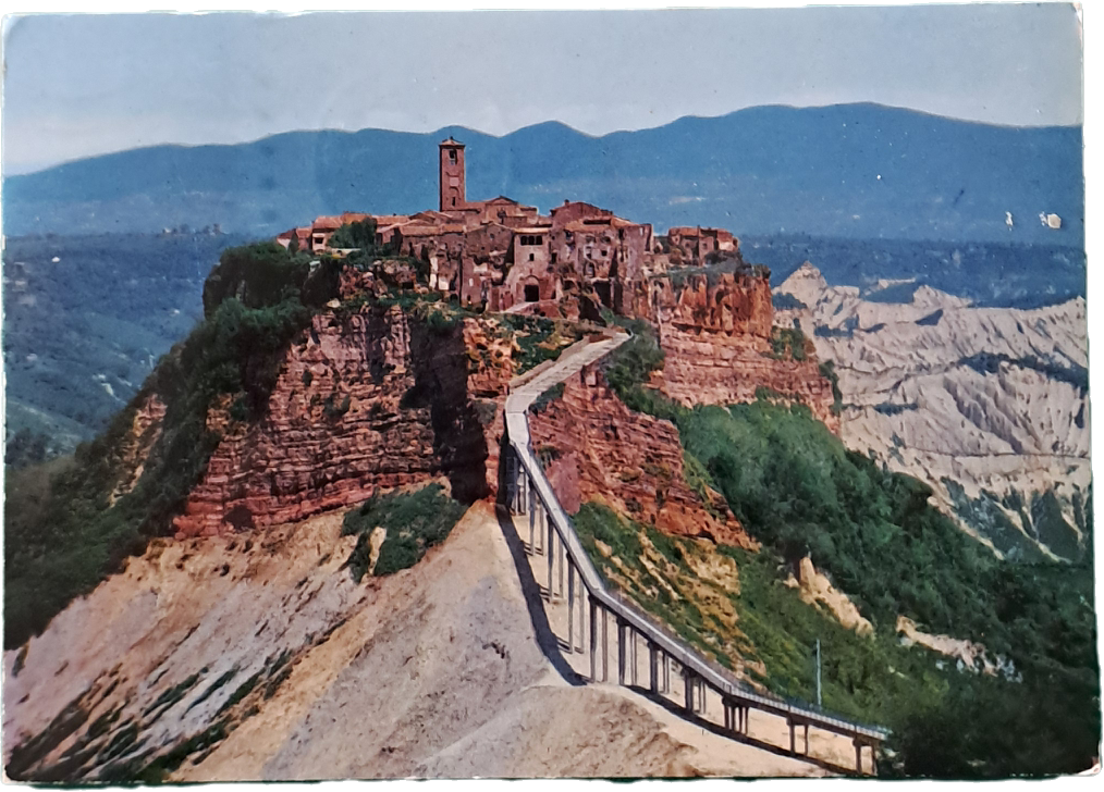 CIVITA DI BAGNOREGIO - PANORAMA - V1973 - FG