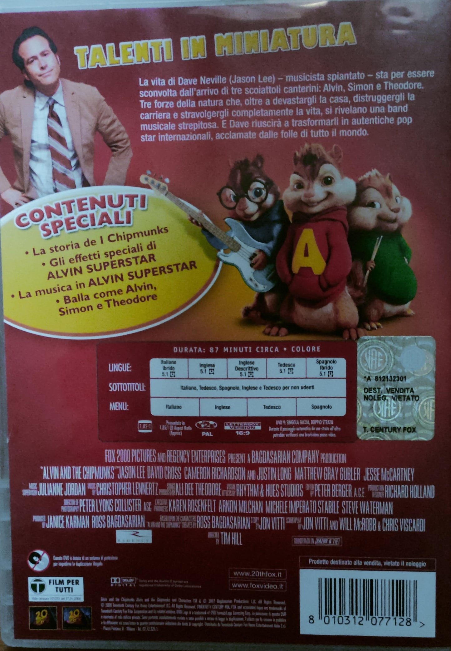 ALVIN SUPERSTAR - DVD