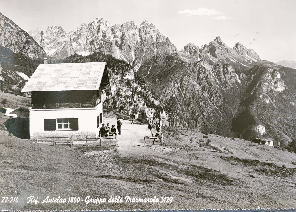 RIFUGIO ANTELAO - GRUPPO DELLE MARMAROLE - V1964 - FG